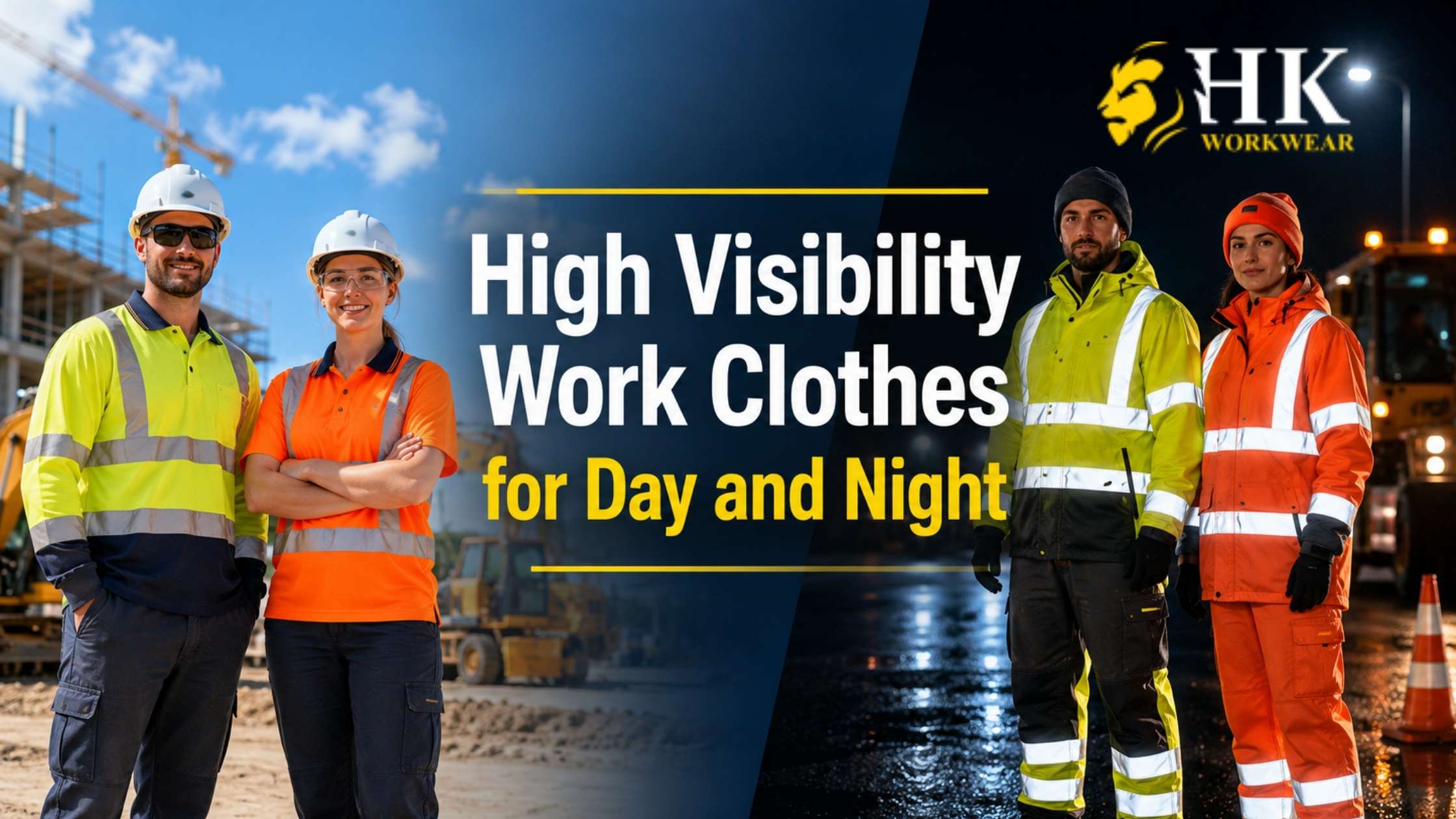 High Visibility Work Clothes for Day and Night