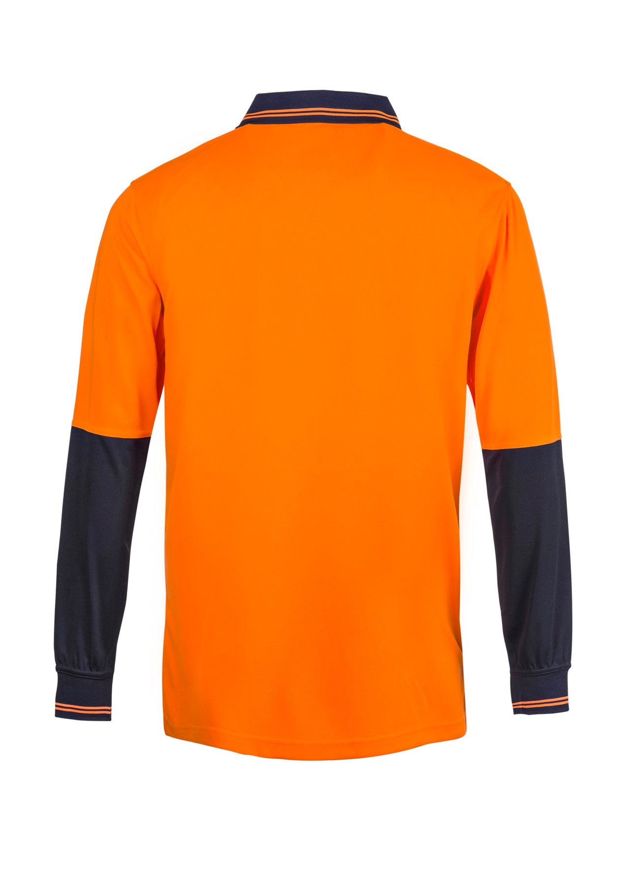 WSP202 Hi Vis Two Tone Ls Polo Pocket
