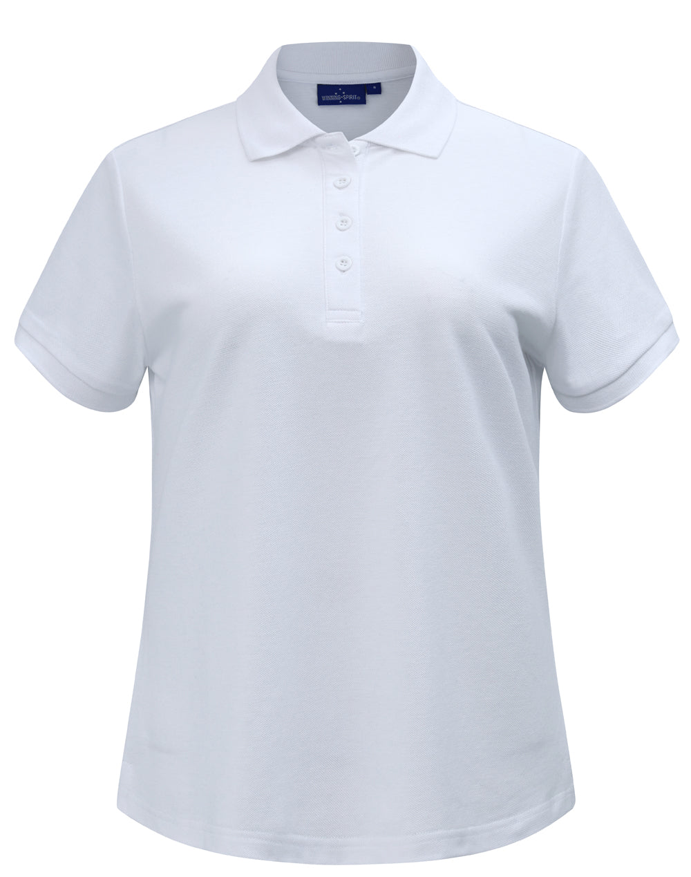 Winning Spirit Womens Classic Cotton/poly Pique Short Sleeve Polo-PS16