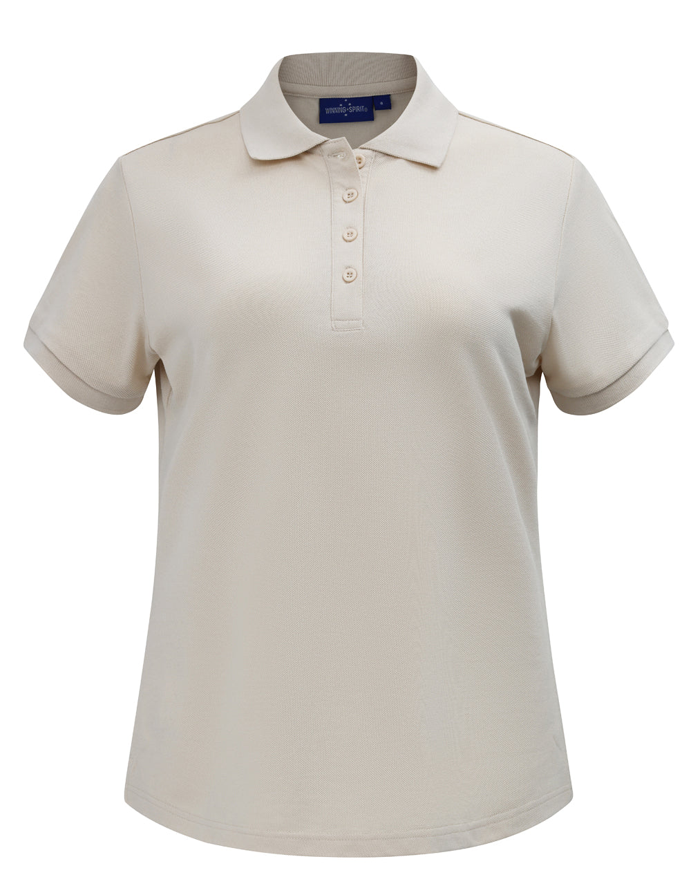 Winning Spirit Womens Classic Cotton/poly Pique Short Sleeve Polo-PS16