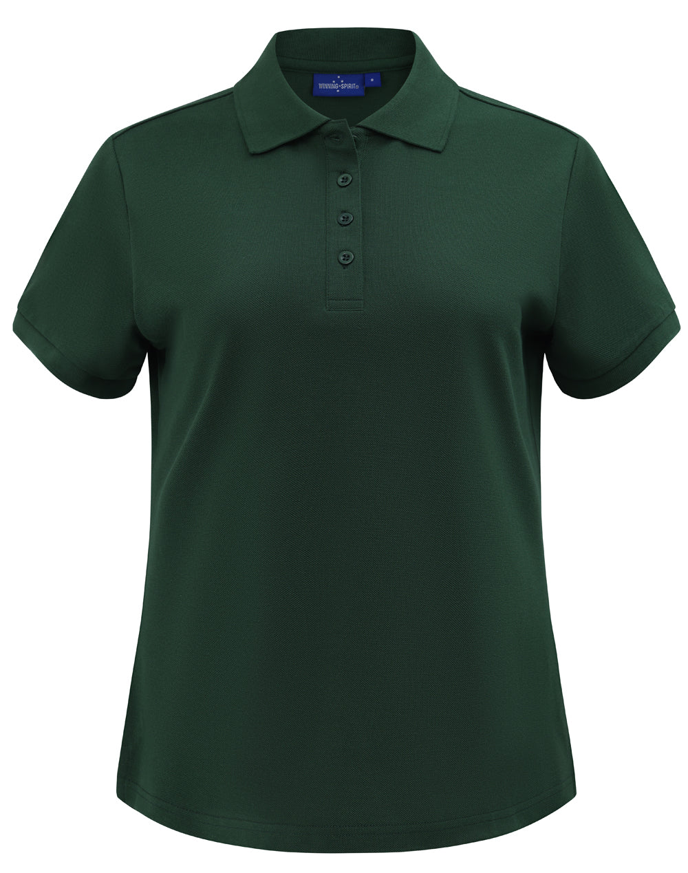 Winning Spirit Womens Classic Cotton/poly Pique Short Sleeve Polo-PS16