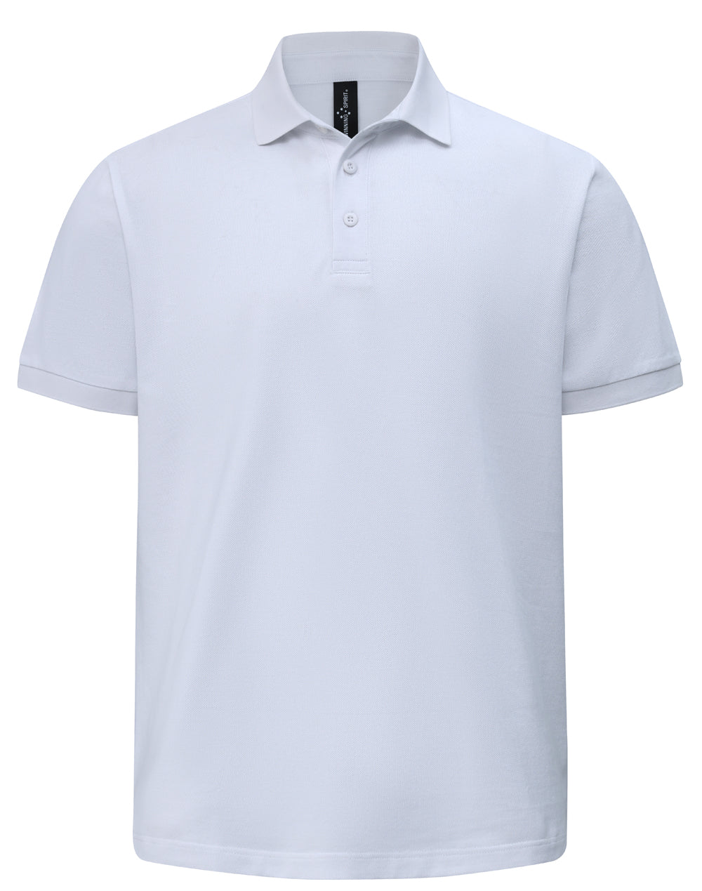 Winning Spirit Mens Ultrafine Cotton Pique Short Sleeve Polo - PS71