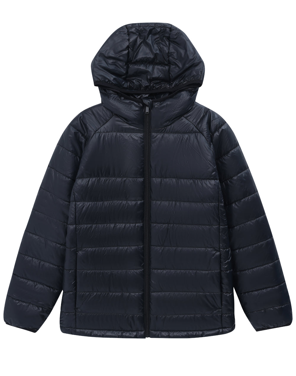 Winning Spirit Kids Sustainable Lightweight Hooded Puffer Jacket -JK76K