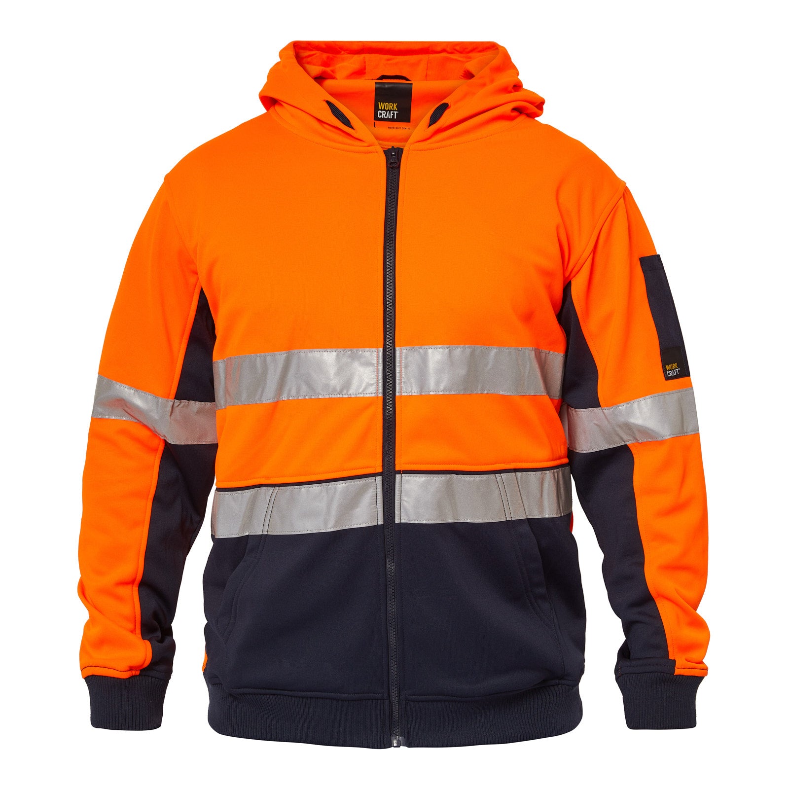WT8011 Two Tone Hi Vis Hoodie W Tape
