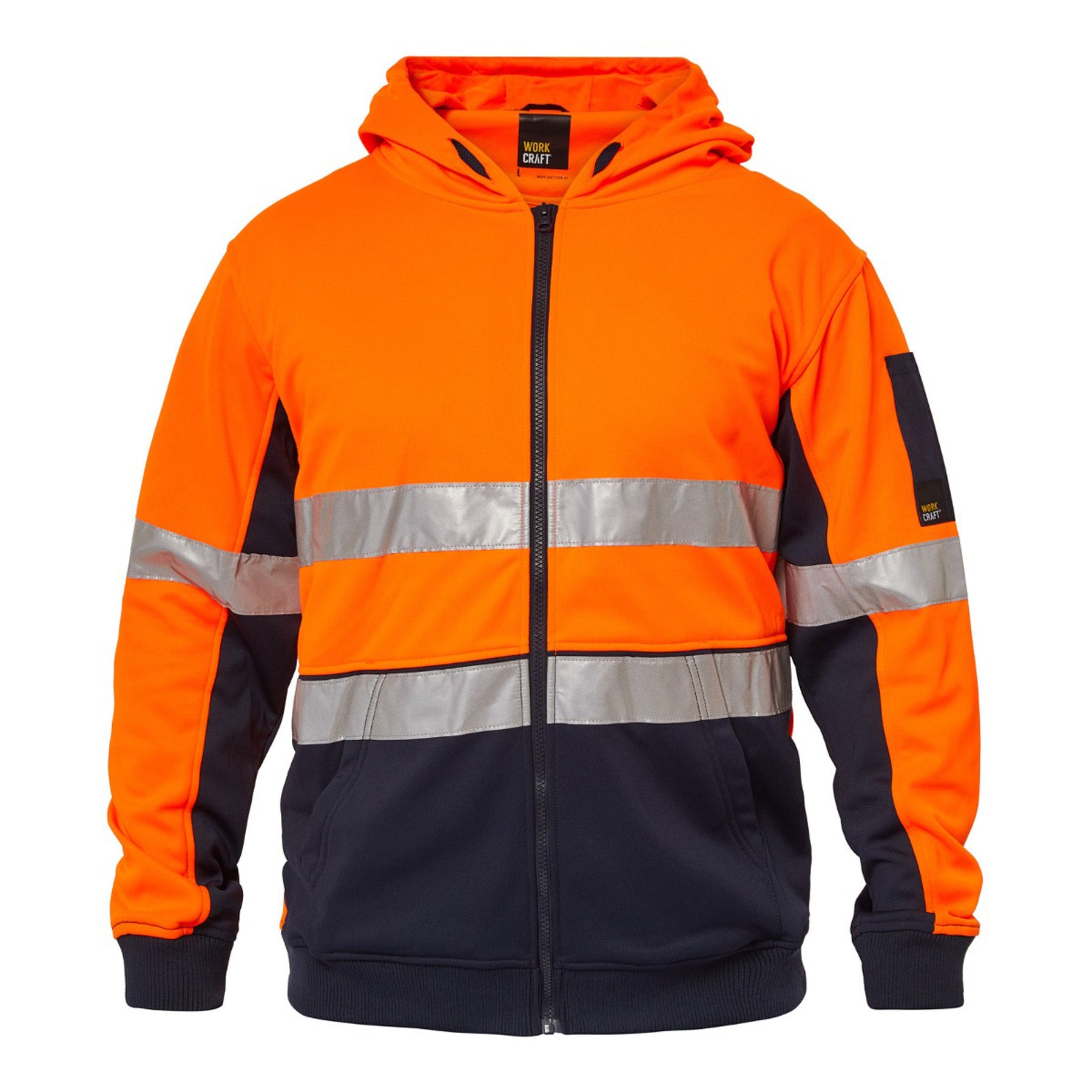 WT8011 Two Tone Hi Vis Hoodie W Tape