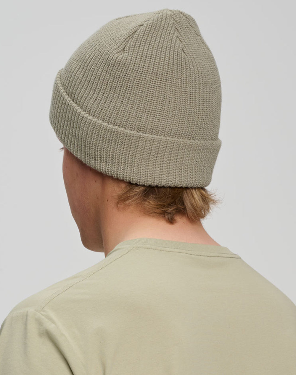 Winning Spirit Roll Up Cabel Knit Snug Beanie - CH85