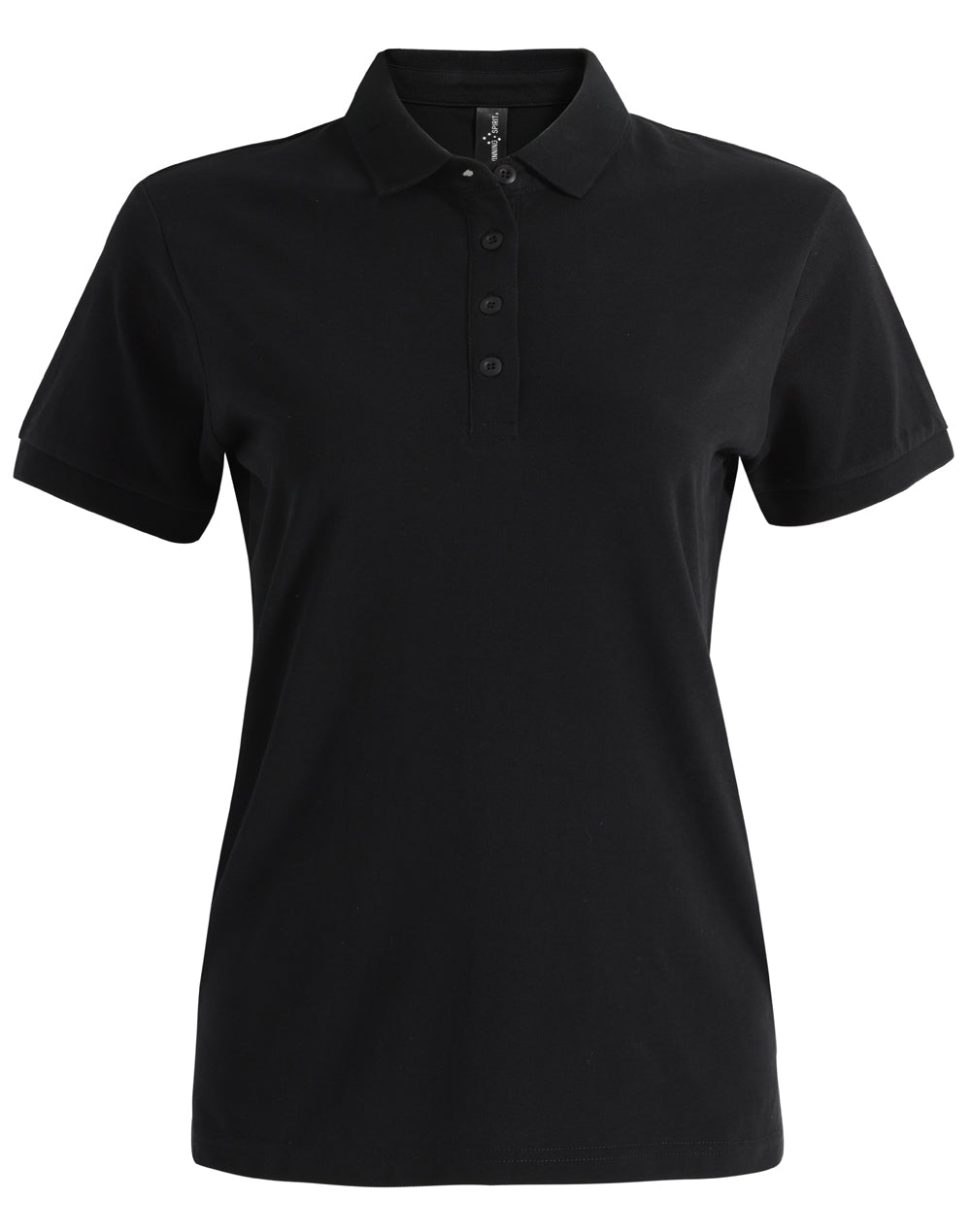 Winning Spirit Ladies Ultrafine Cotton Pique Short Sleeve Polo - PS72