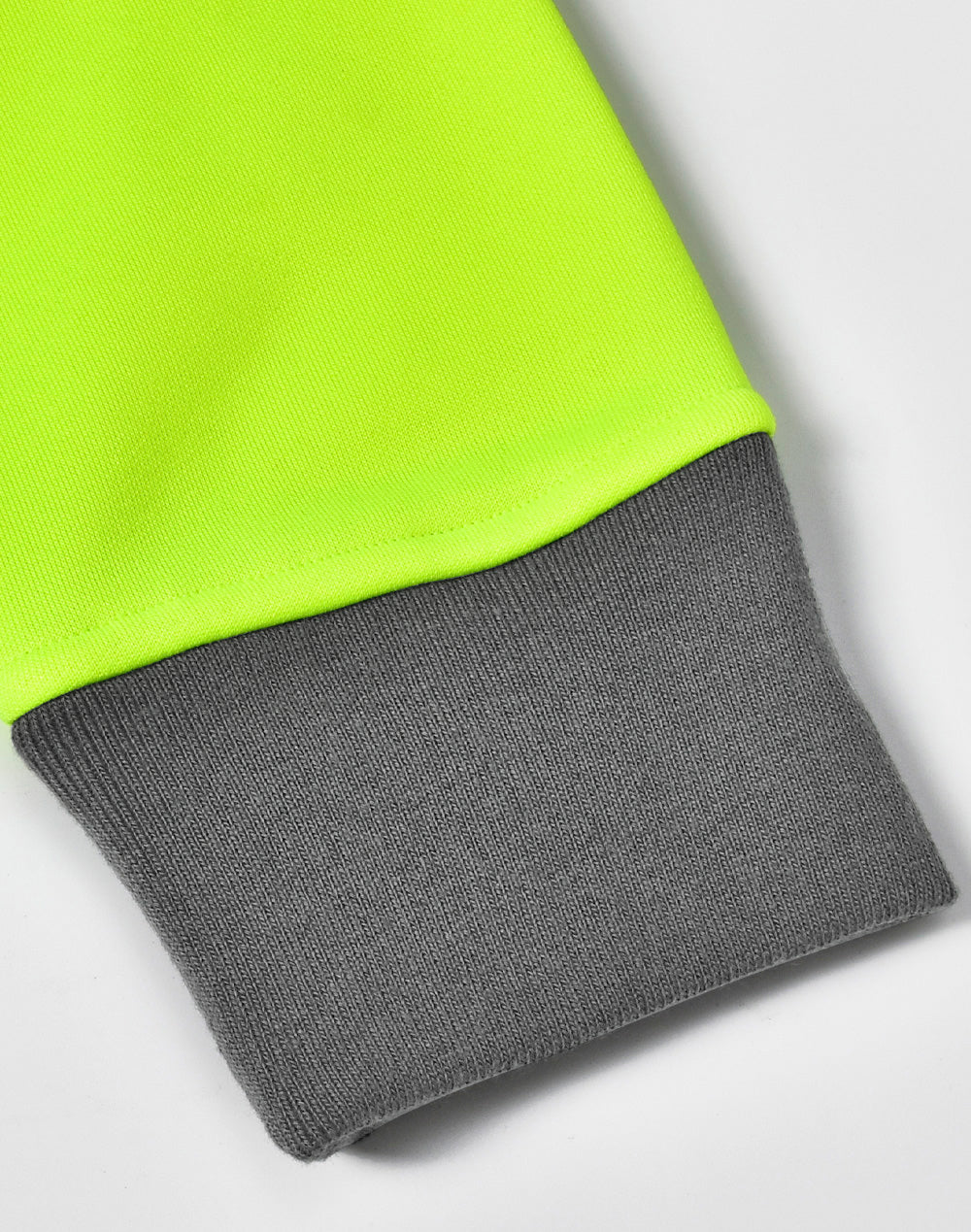 SW78 UNISEX HI VIS ¼ ZIP PREMIUM FLEECE HOODIE