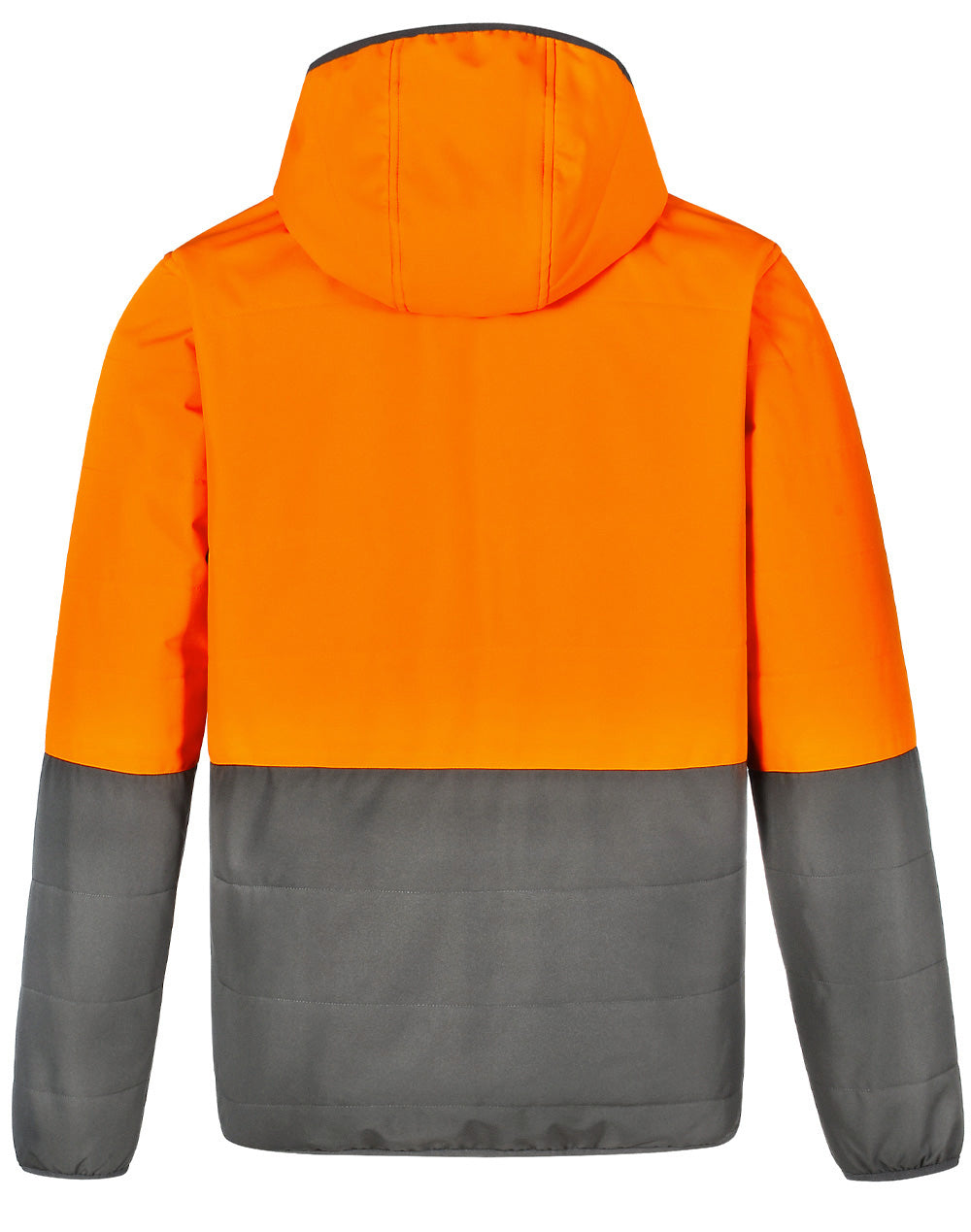 SW80 UNISEX HI VIS MODERN STYLING HOODED PUFFER JACKET