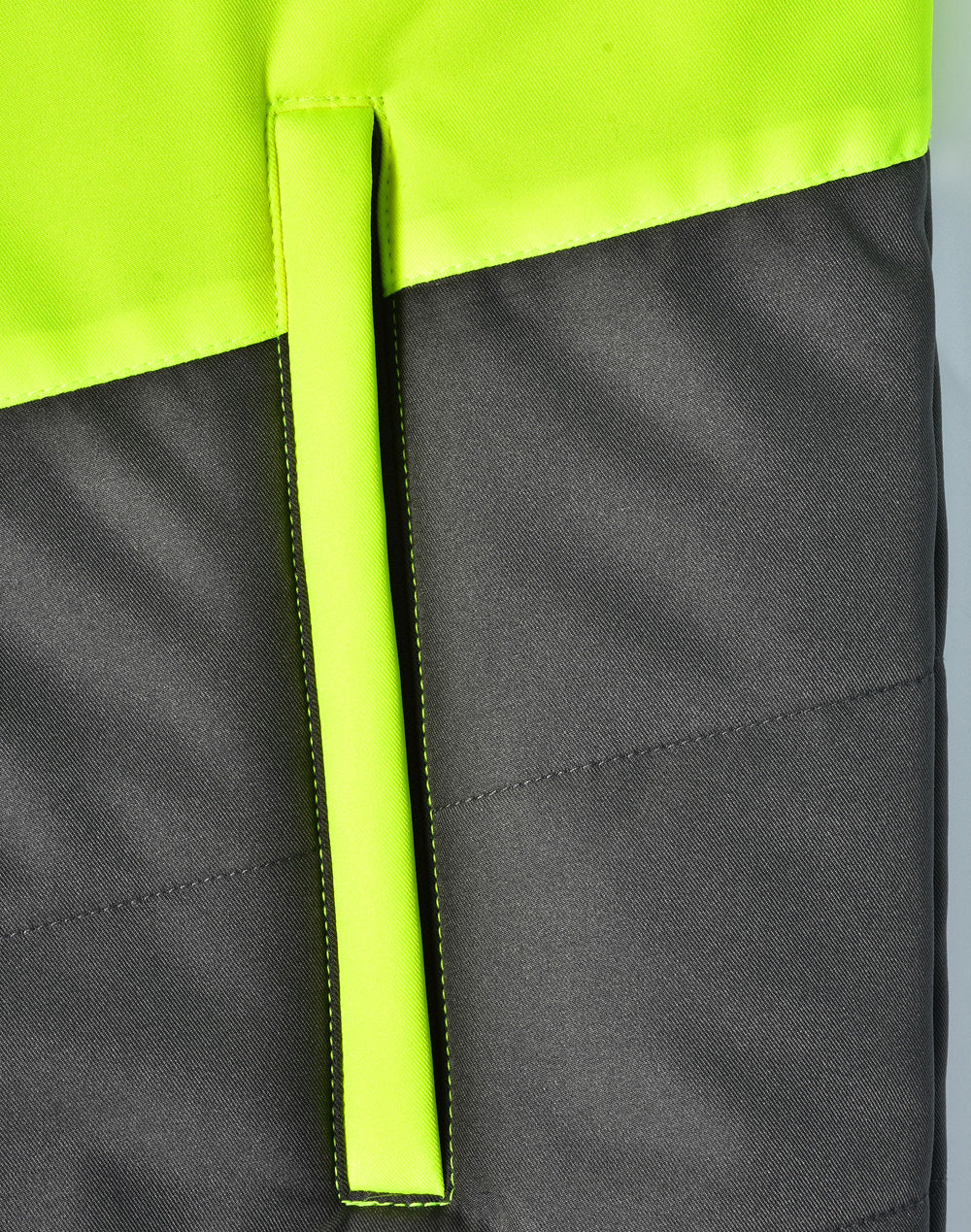 SW80 UNISEX HI VIS MODERN STYLING HOODED PUFFER JACKET