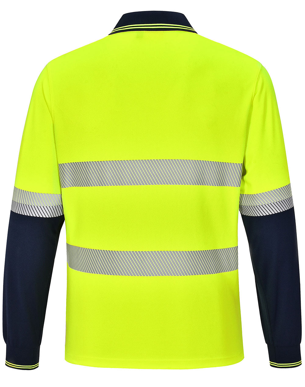 SW86 UNISEX COOLDRY® SEGMENTED LS POLO