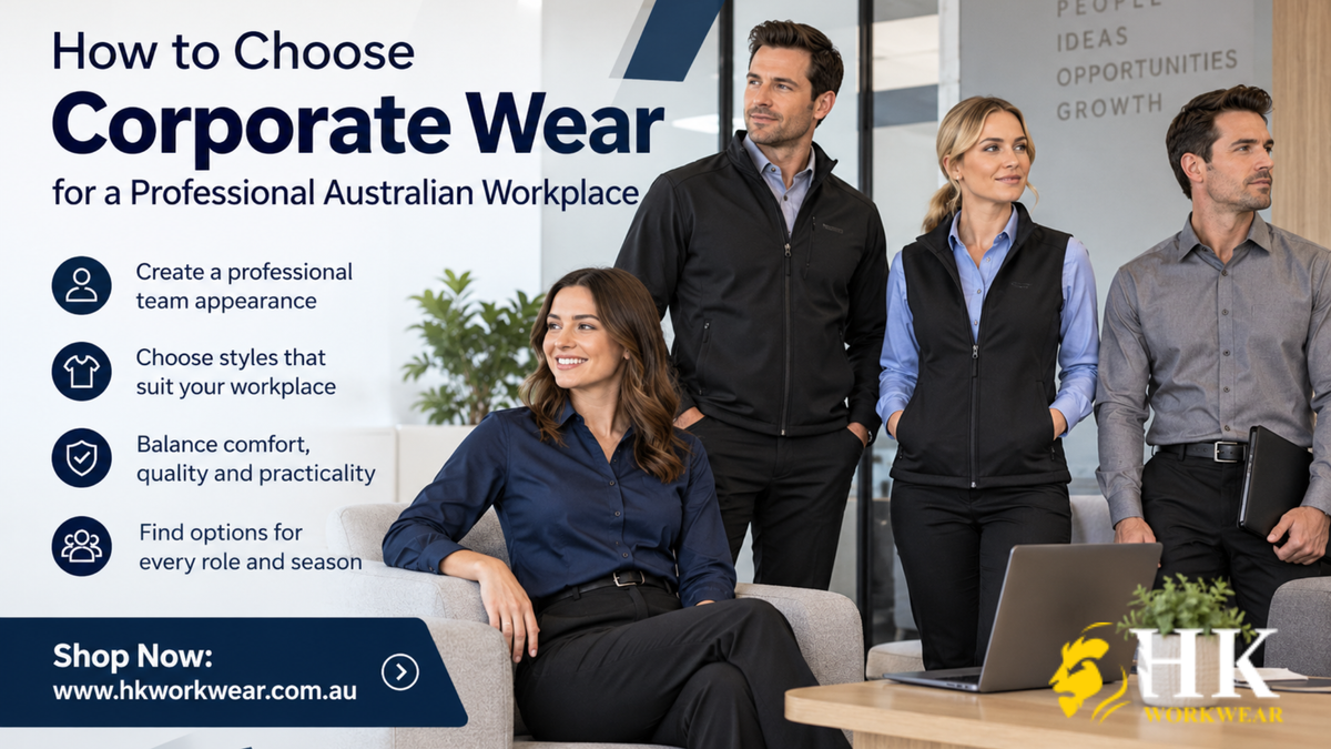 How to Choose Corporate Wear for a Professional Australian Workplace