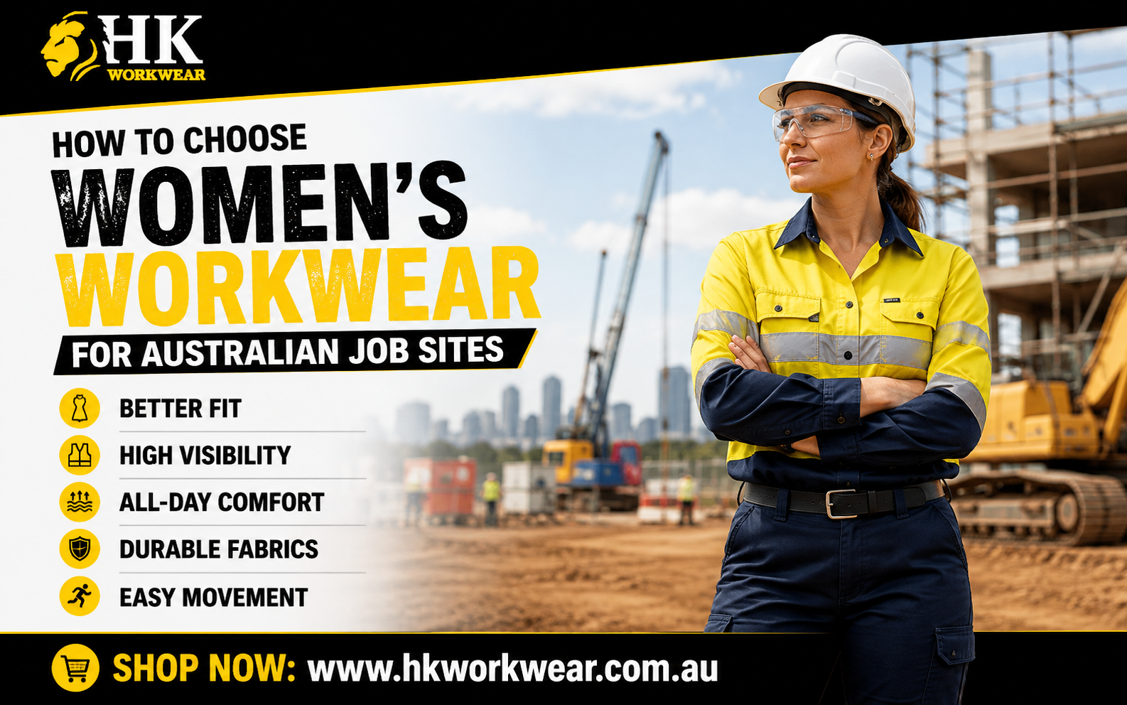 How to Choose Women’s Workwear for Australian Job Sites