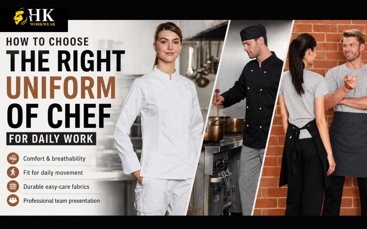 How to Choose the Right Uniform of Chef for Daily Work