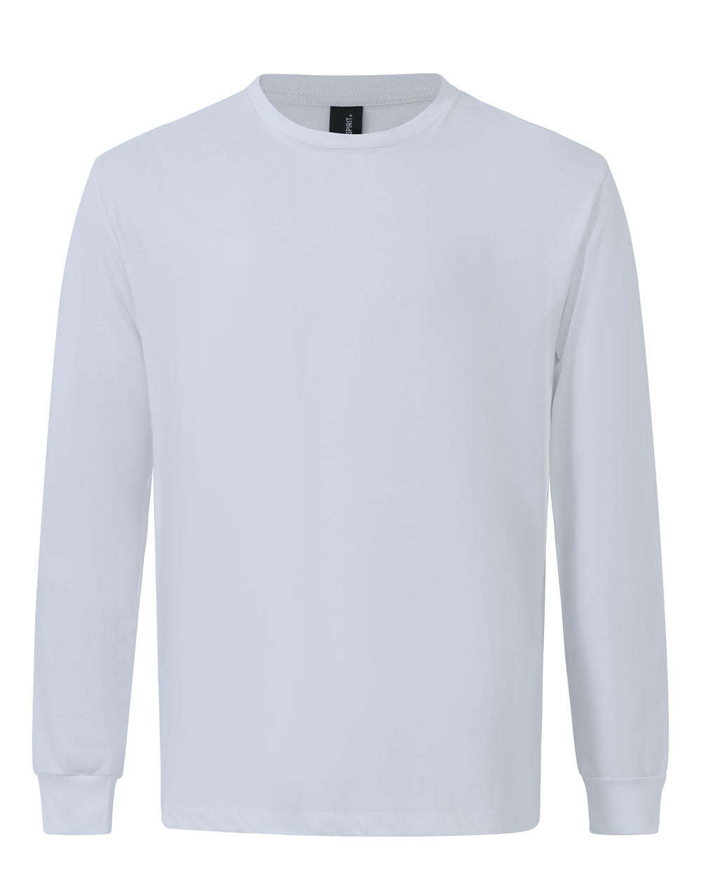 Winning Spirit Mens Premium Cotton Face L/S Tee-TS47