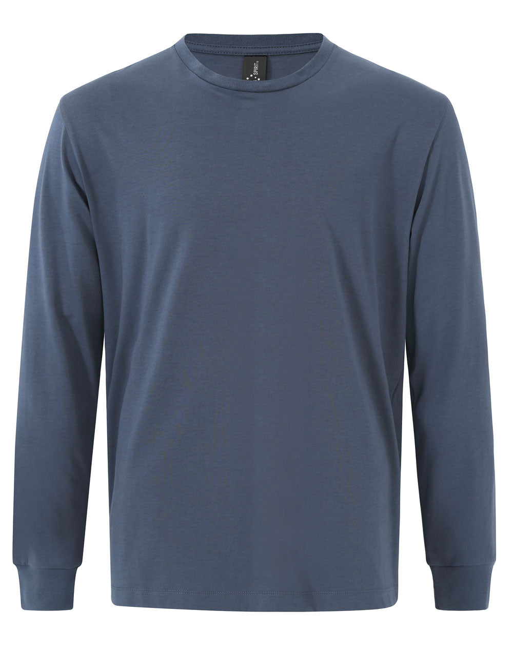 Winning Spirit Mens Premium Cotton Face L/S Tee-TS47