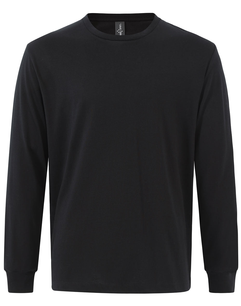 Winning Spirit Mens Premium Cotton Face L/S Tee-TS47