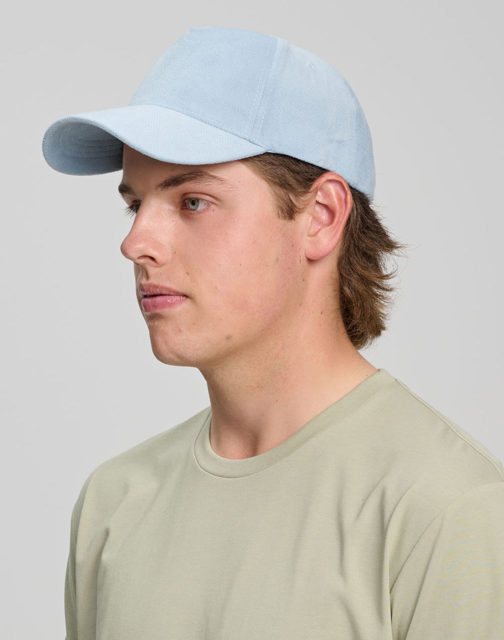 Winning Spirit POLYESTER JACQUARD TEXTURE 5 PANEL CAP - CH52