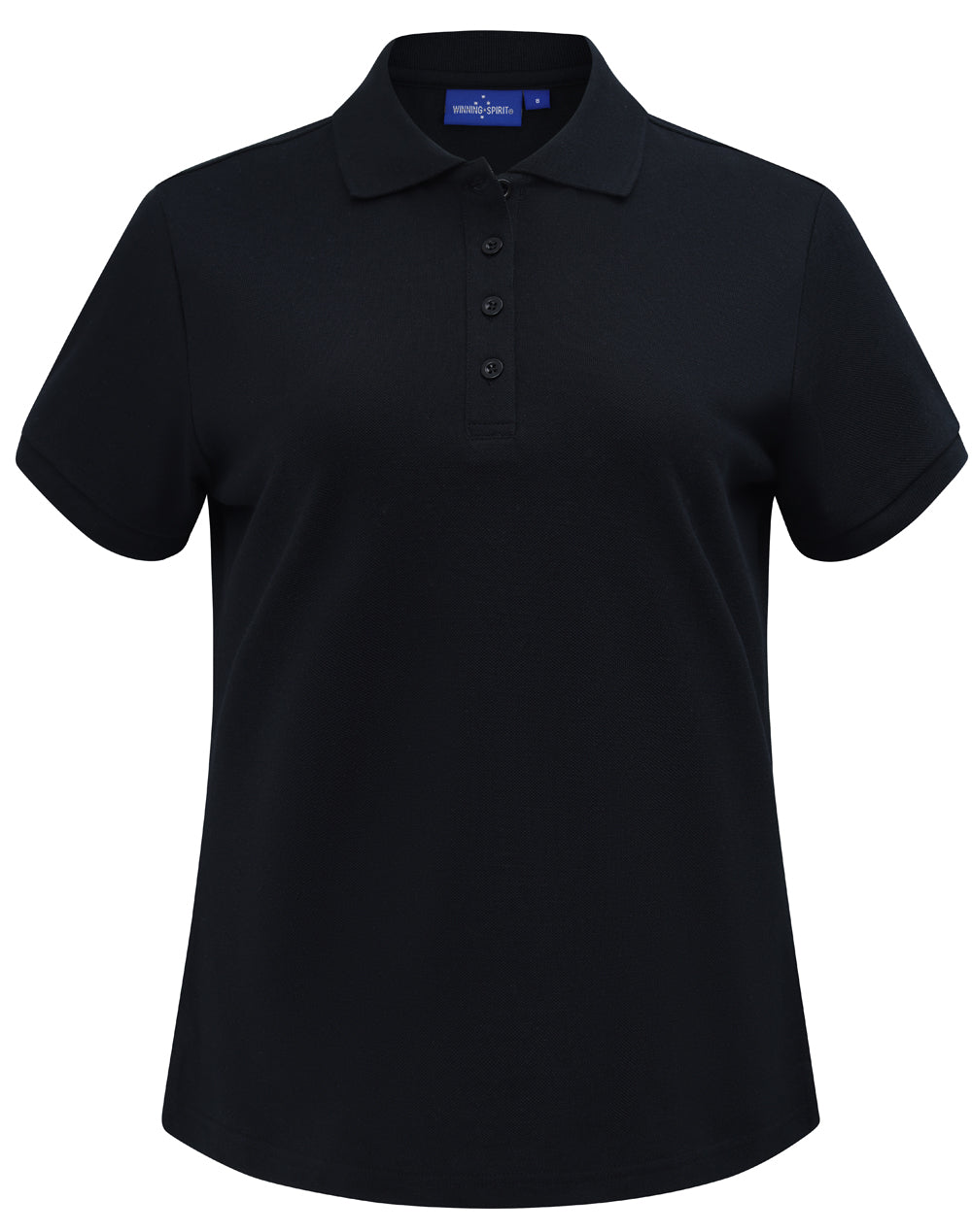 Winning Spirit  Womens Classic Cotton/poly Pique Short Sleeve Polo-PS16