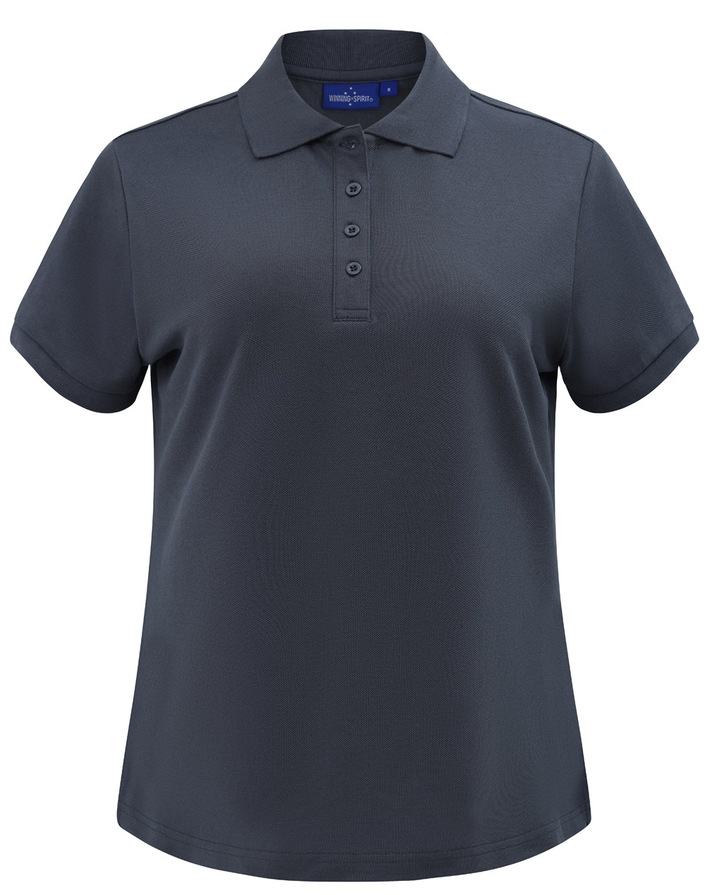 Winning Spirit  Womens Classic Cotton/poly Pique Short Sleeve Polo-PS16