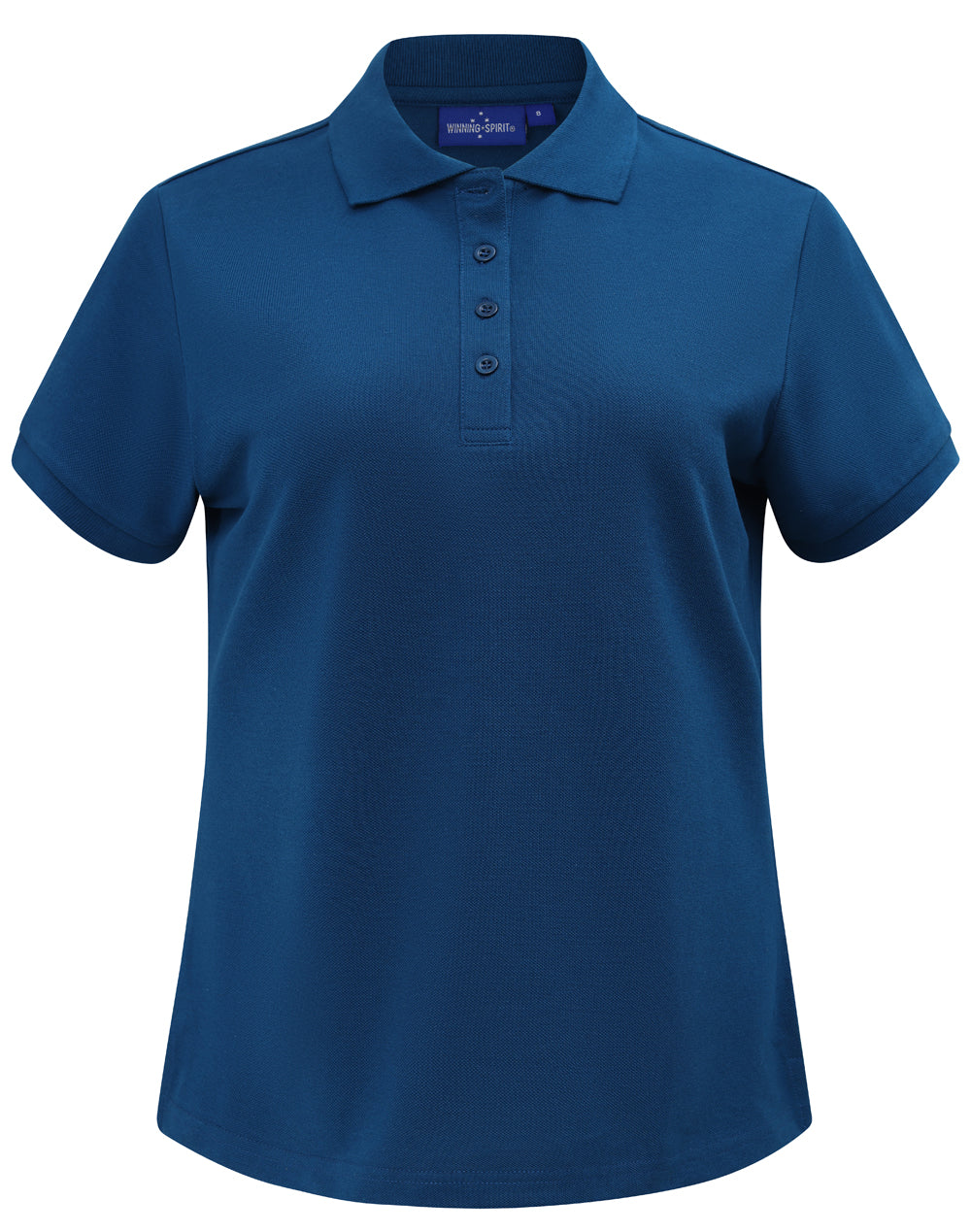 Winning Spirit  Womens Classic Cotton/poly Pique Short Sleeve Polo-PS16