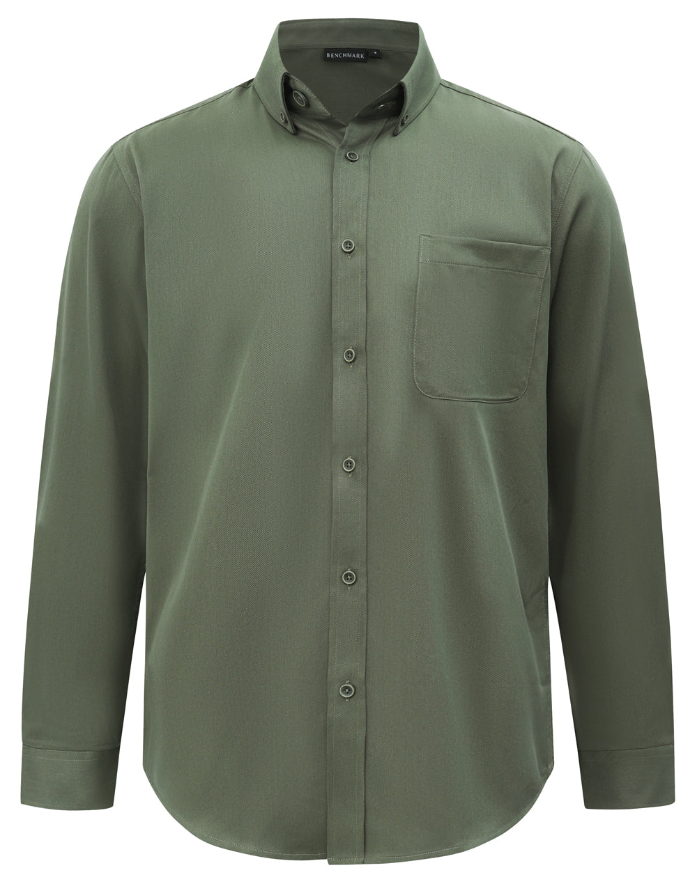 Winning Spirit  Mens Smart Casual Cotton Blend L/S Shirt-M7009L