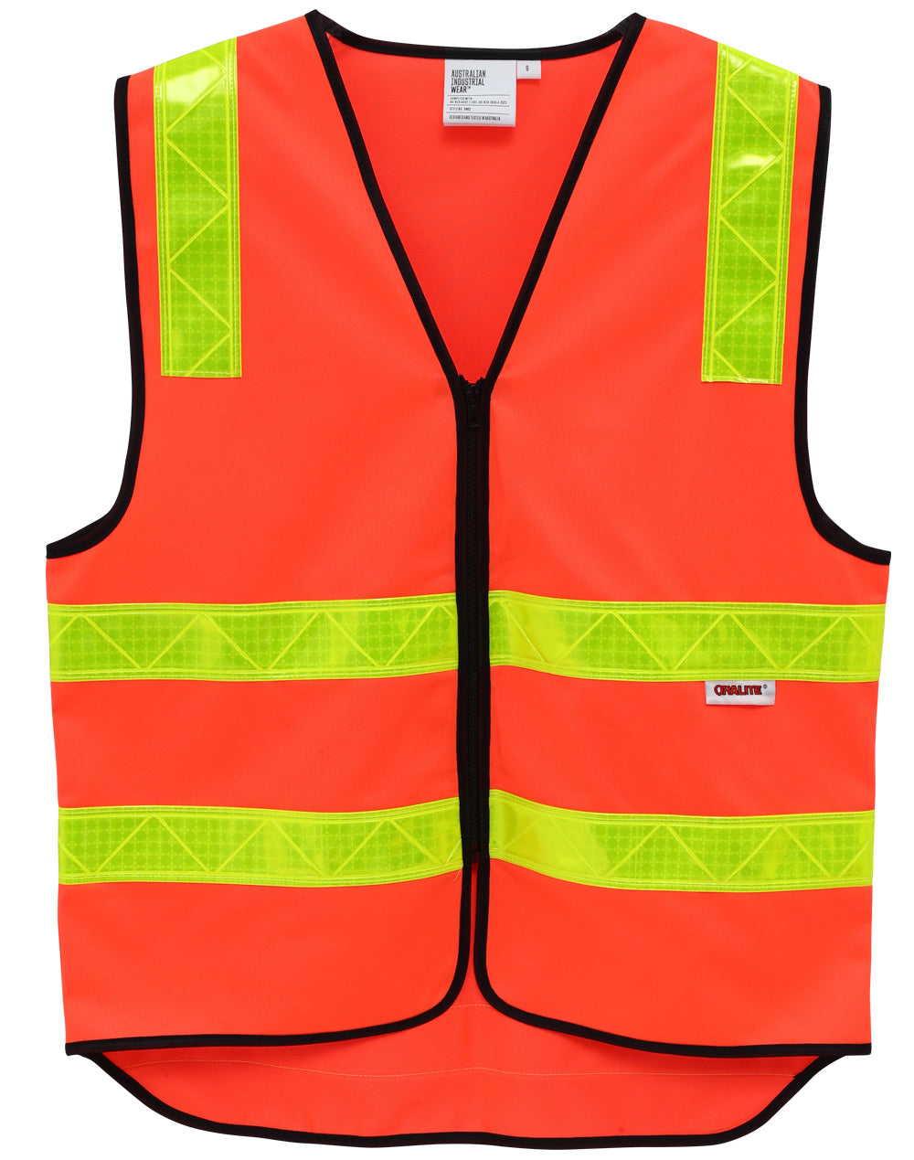 Australian Industrial Wear Hi Vis Vic Road Safety Vest SW92