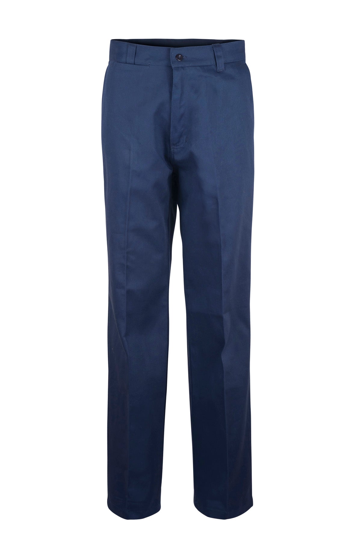 WP3038 Flat Front Cotton Trouser Stout