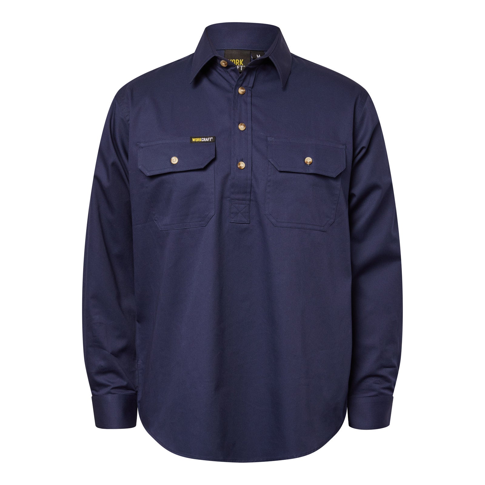 WS3029 Half Placket Full Col Sht
