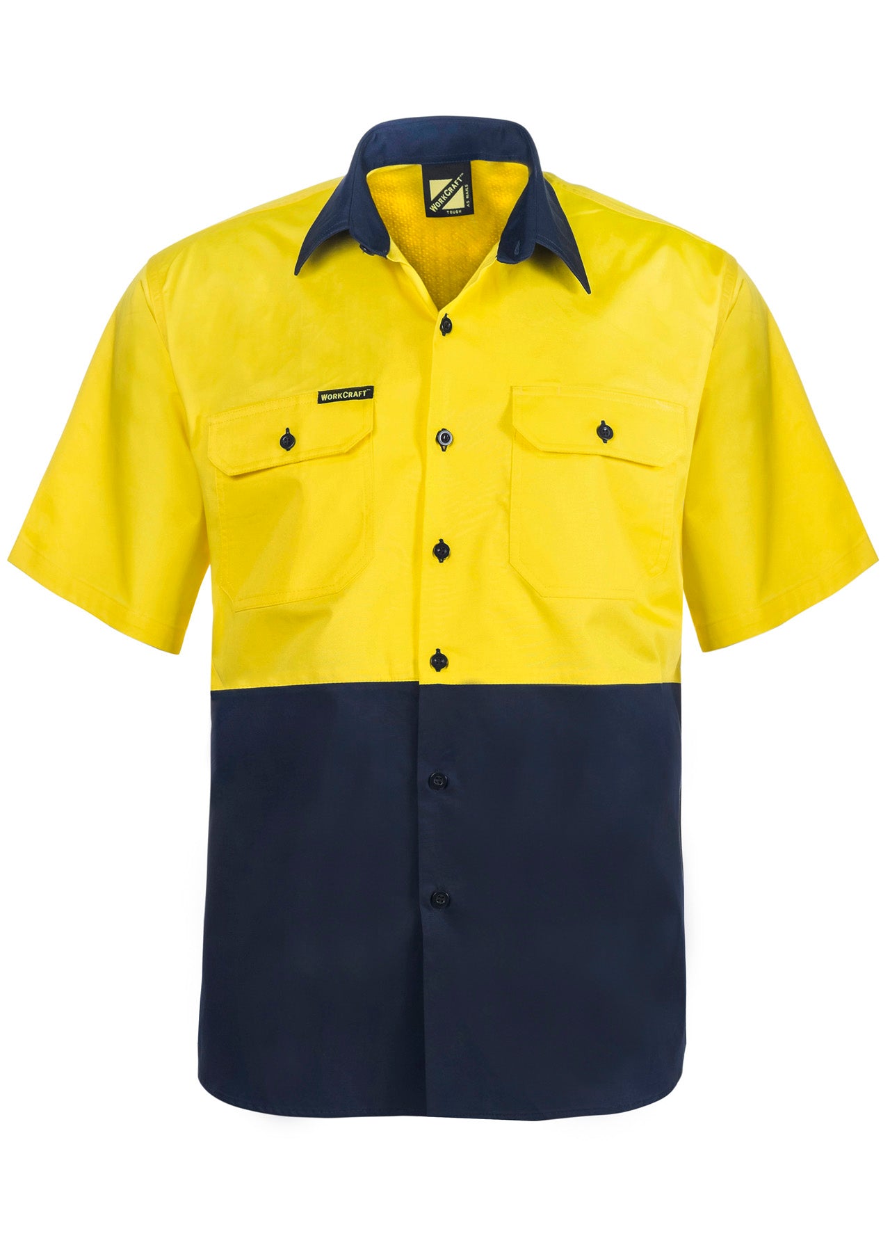 WS4248 Cotton S/S Shirt W Mesh Insert