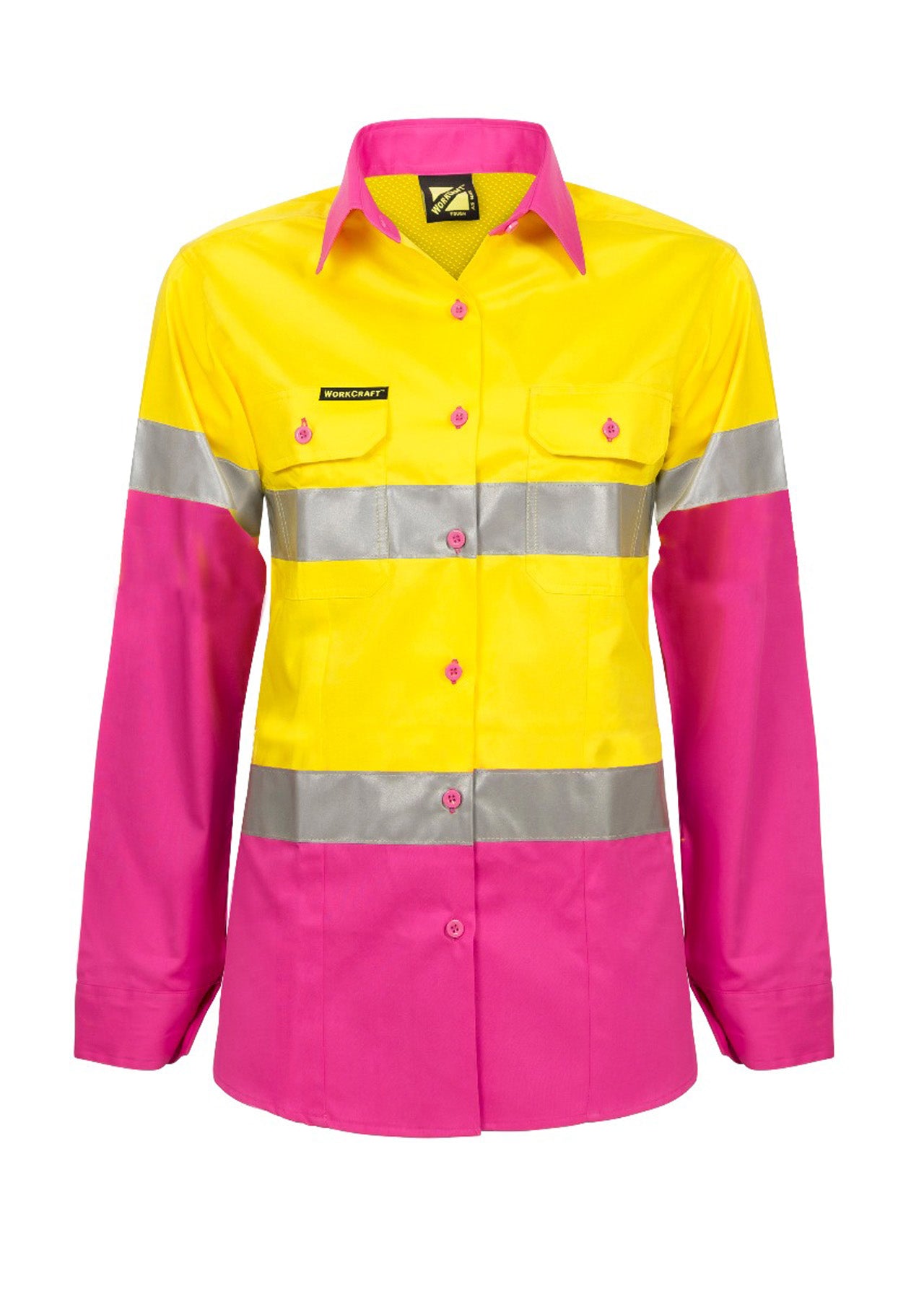 WSL501 Ladies Hi Vis 2 Tone Shirt Csr