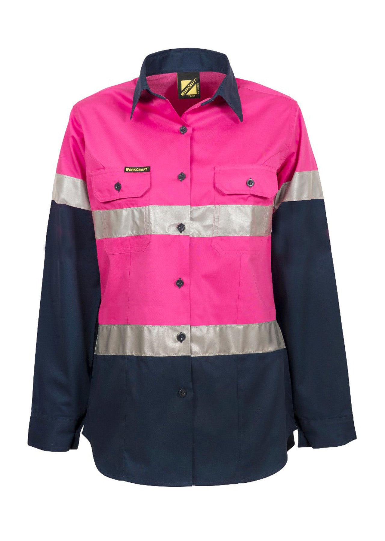 WSL503 Ladies Hi Vis 2 Tone Shirt Ref