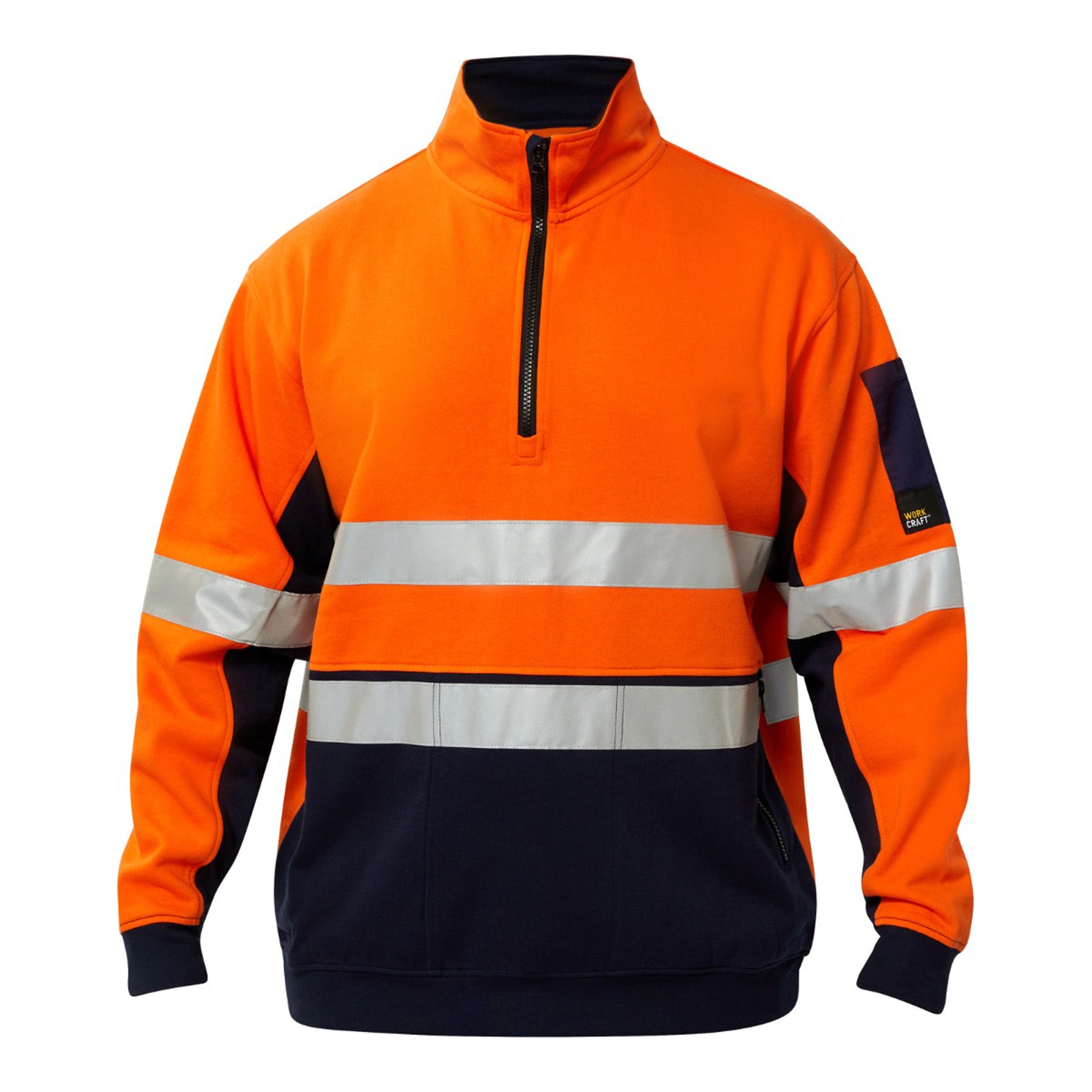 WT8018 Half Zip Cotton Pull Over