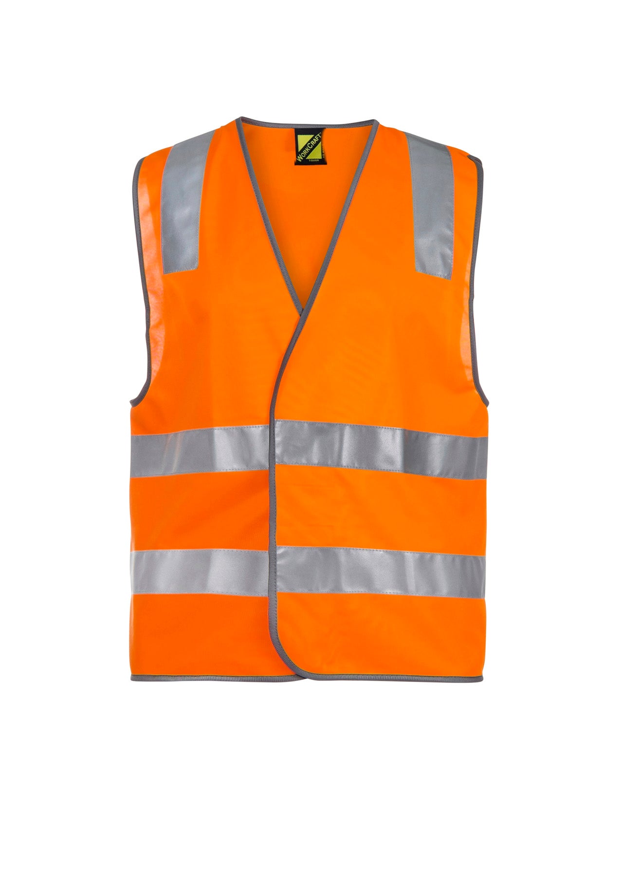 WV7001 Adult Hi Vis Vest With Tape