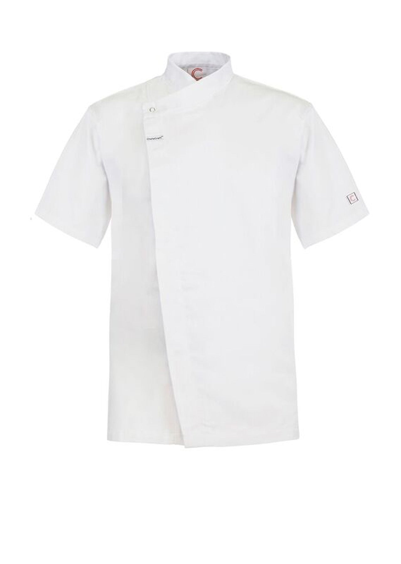 CJ041 Unisex Tunic  Hidden Studs S/S