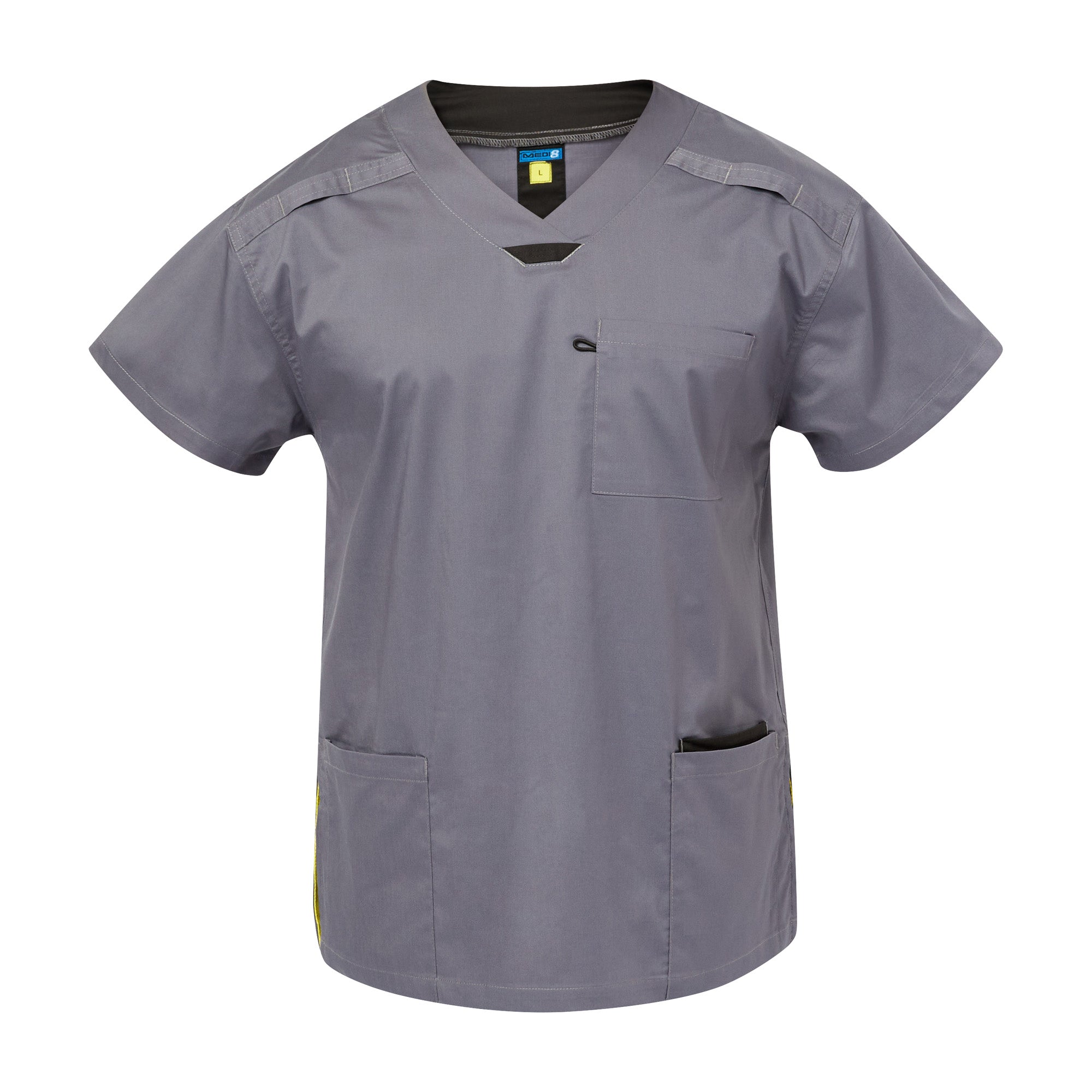M88025 Unisex Stretch Scrub Top