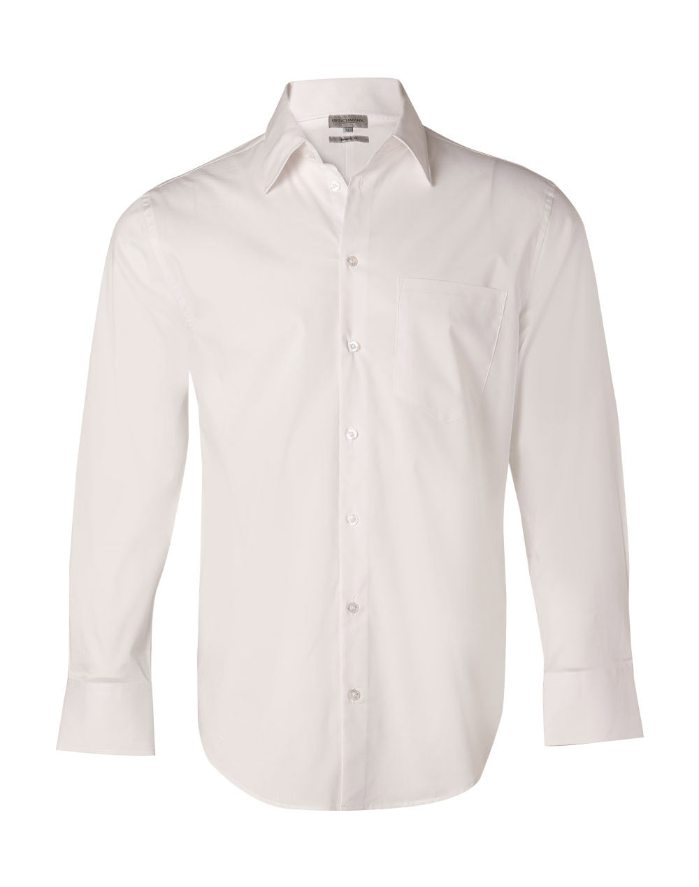 M7020L Men's Cotton/Poly Stretch Long Sleeve Shirt