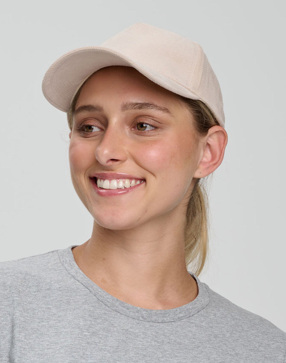 Winning Spirit POLYESTER JACQUARD TEXTURE 5 PANEL CAP - CH52