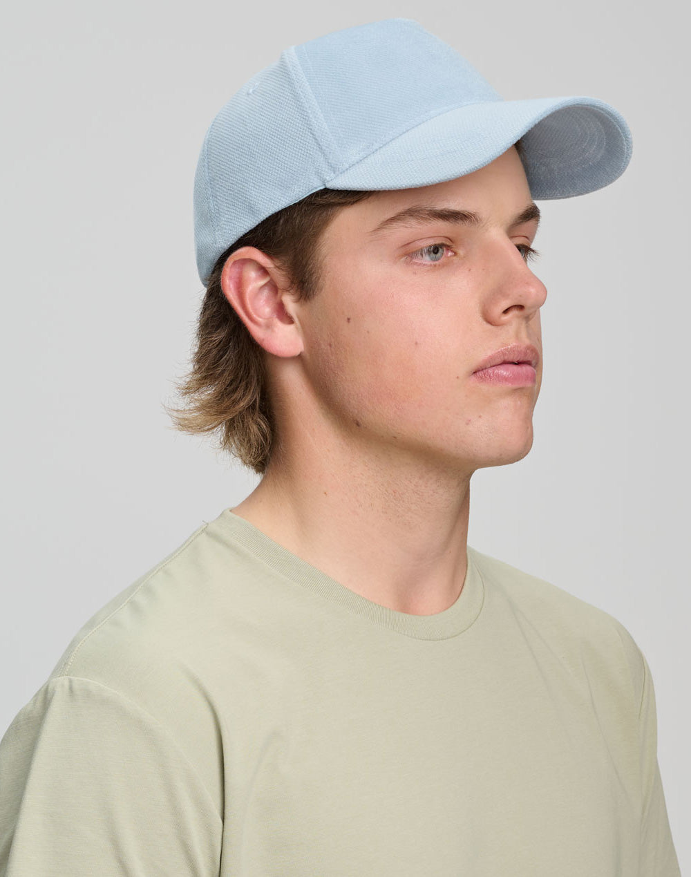 Winning Spirit POLYESTER JACQUARD TEXTURE 5 PANEL CAP - CH52