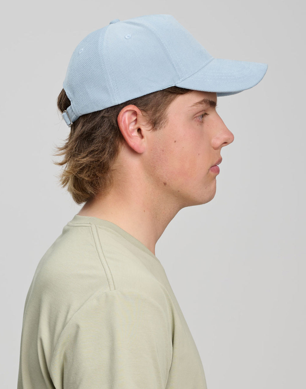 Winning Spirit POLYESTER JACQUARD TEXTURE 5 PANEL CAP - CH52