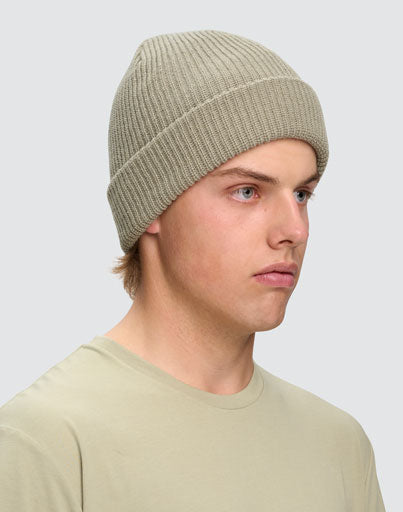 Winning Spirit Roll Up Cabel Knit Snug Beanie  - CH85
