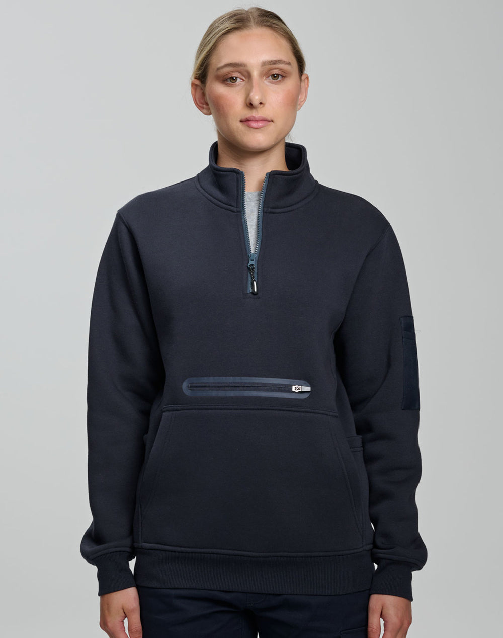 Winning Spirit Unisex Premium Fleece Half Zip Work Sweat - FL15
