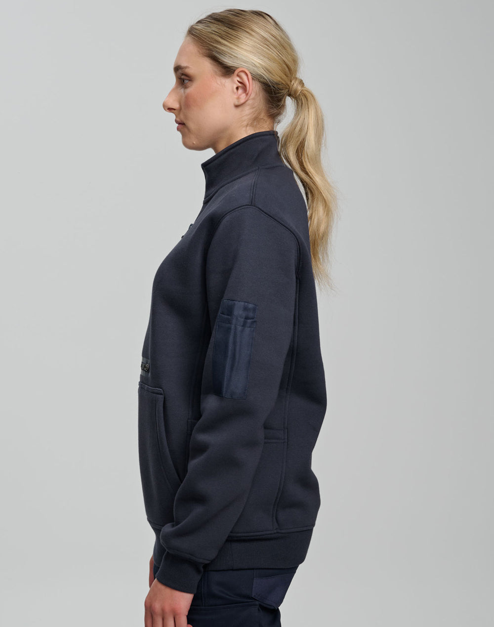 Winning Spirit Unisex Premium Fleece Half Zip Work Sweat - FL15