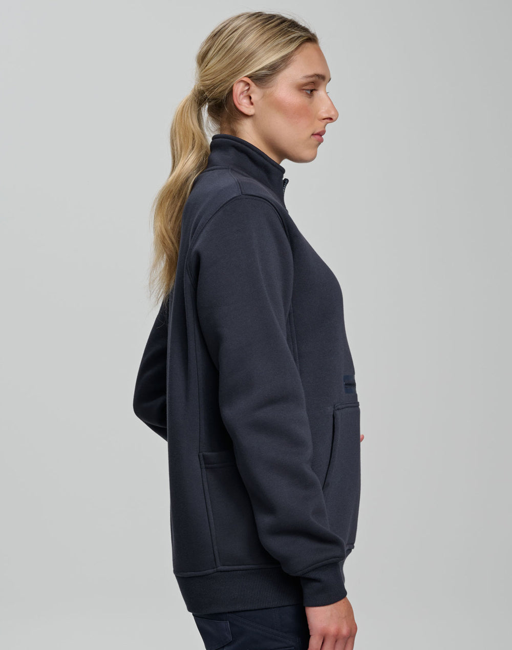 Winning Spirit Unisex Premium Fleece Half Zip Work Sweat - FL15