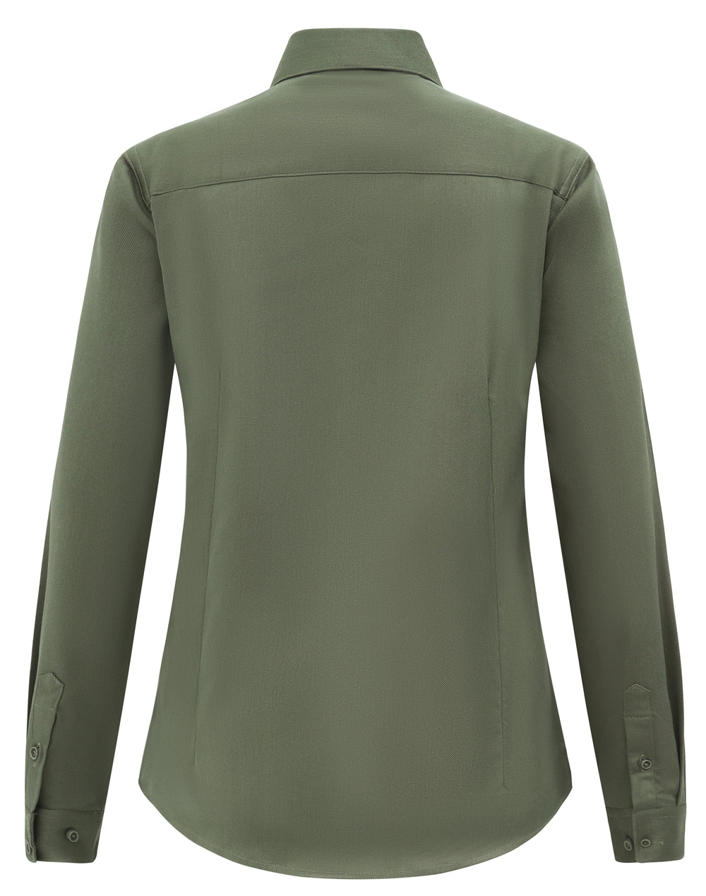 Winning Spirit Womens Smart Casual Cotton Blend L/S Shirt -M8009L