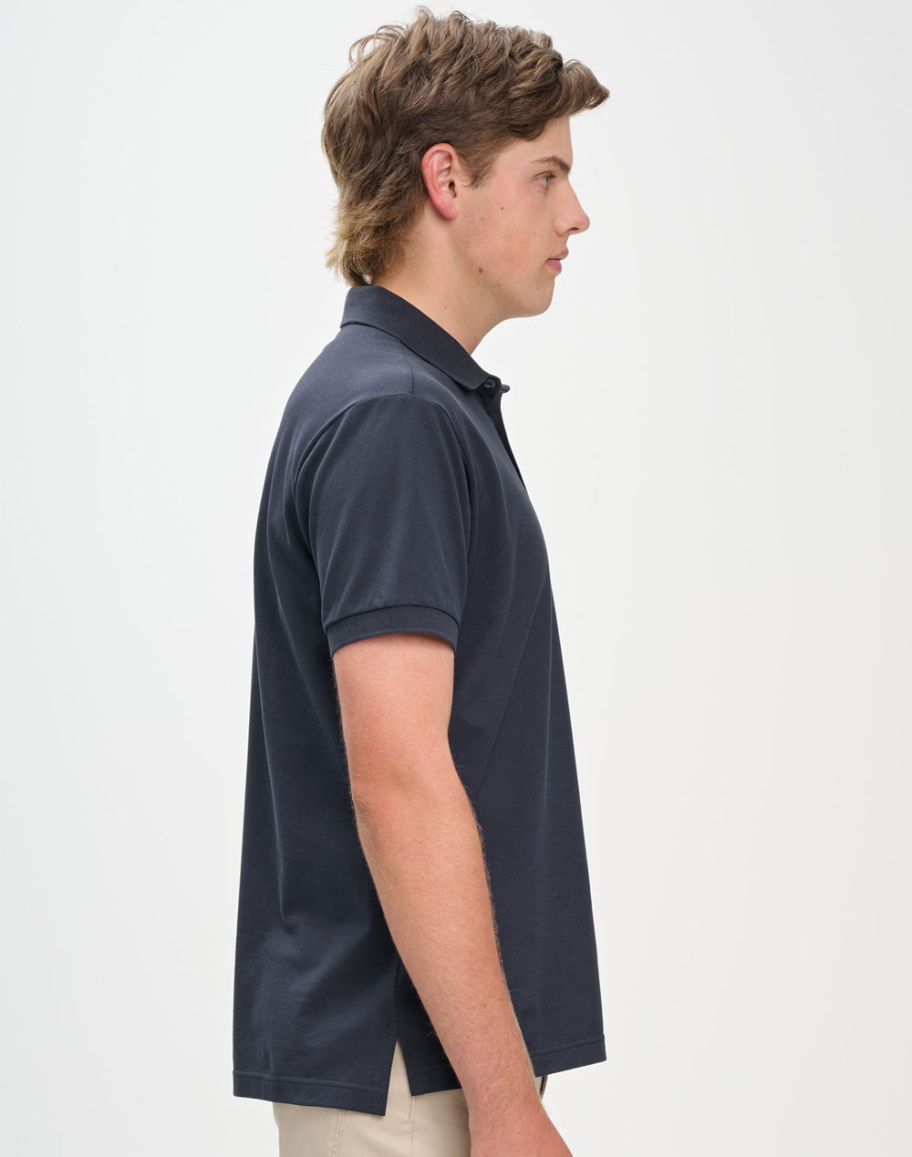 Winning Spirit Mens Ultrafine Cotton Pique Short Sleeve Polo - PS71