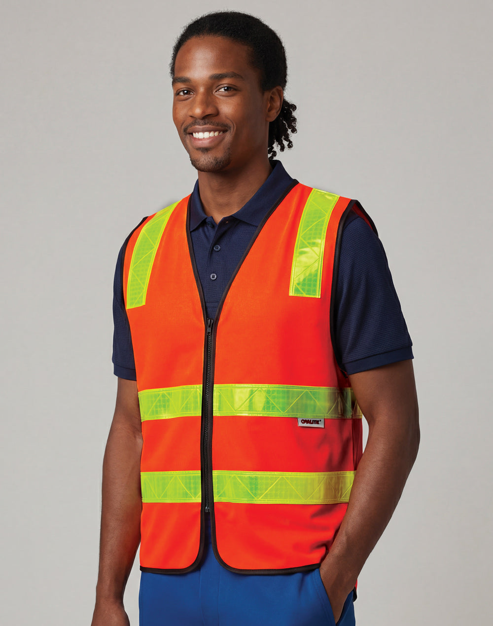 Australian Industrial Wear Hi Vis Vic Road Safety Vest SW92