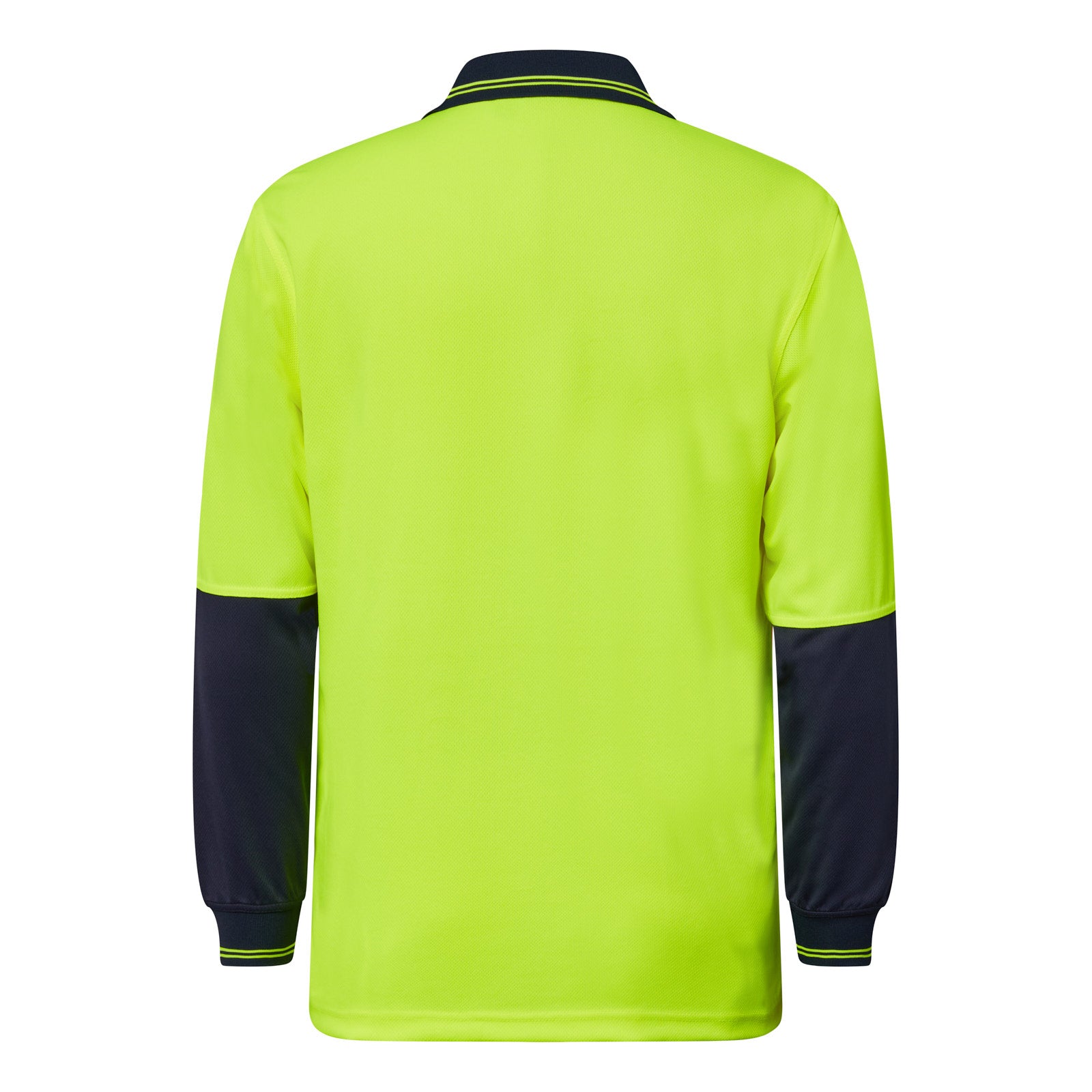 WSP202 Hi Vis Two Tone Ls Polo Pocket