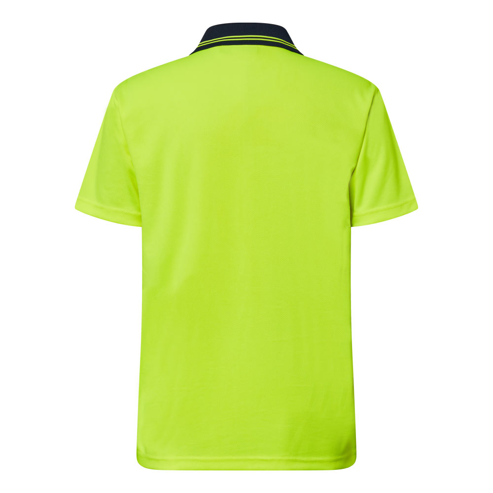 WSP208 Hi Vis Lightweight Ss Polo