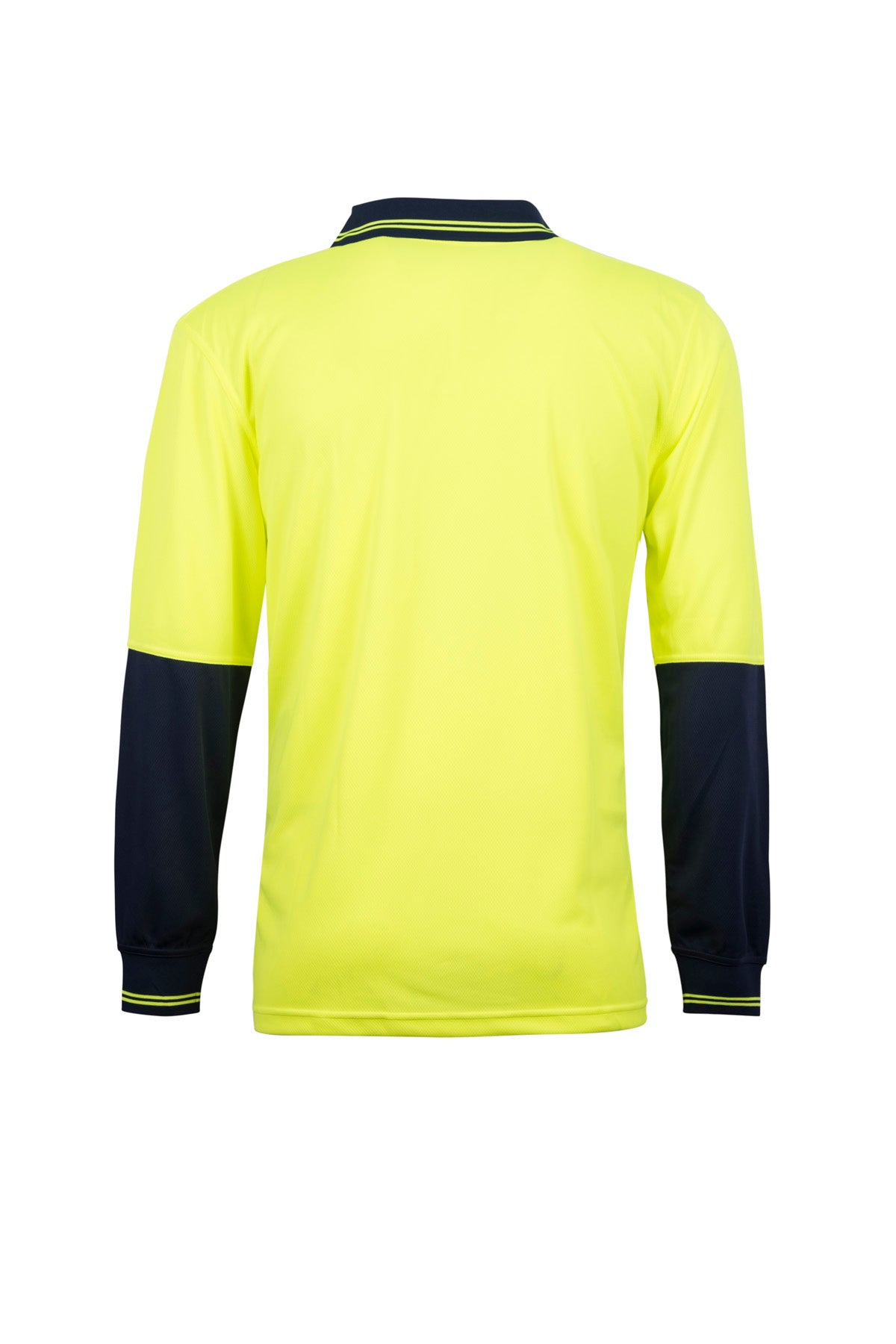 WSP206 Hi Vi Two Tone Ls Laundry Polo